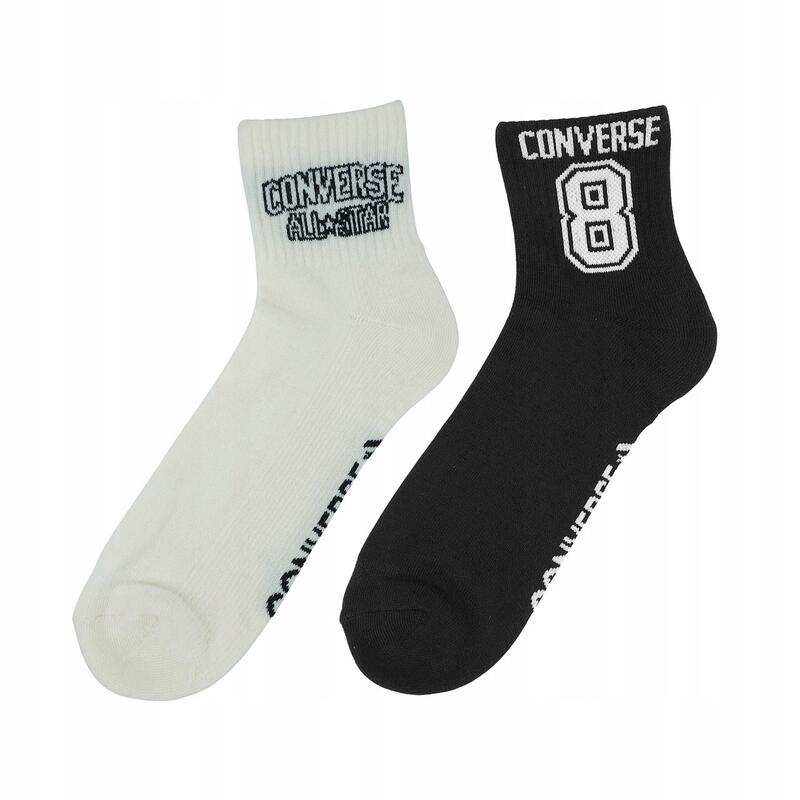Șosete unisex Converse, pachet de 2
