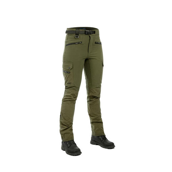 Pantalon Motion Flex Femme Vert Olive