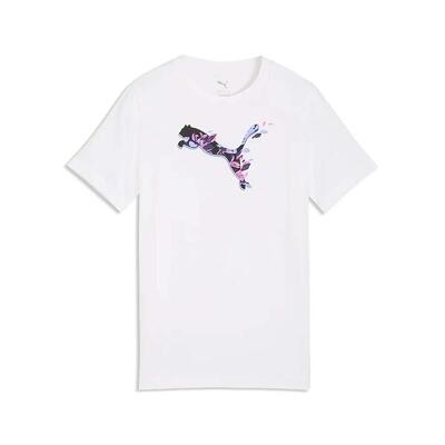 Puma graphic floral cat tee g t-shirt kind