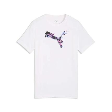 T-Shirt Puma Graphic Floral Cat Tee G Enfant