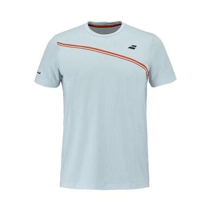 Camiseta Babolat Play Crew Neck Azul Claro