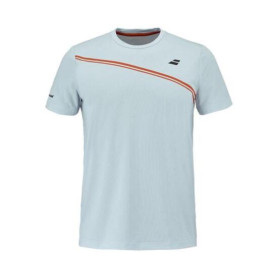 Camiseta Babolat Play Crew Neck Azul Claro