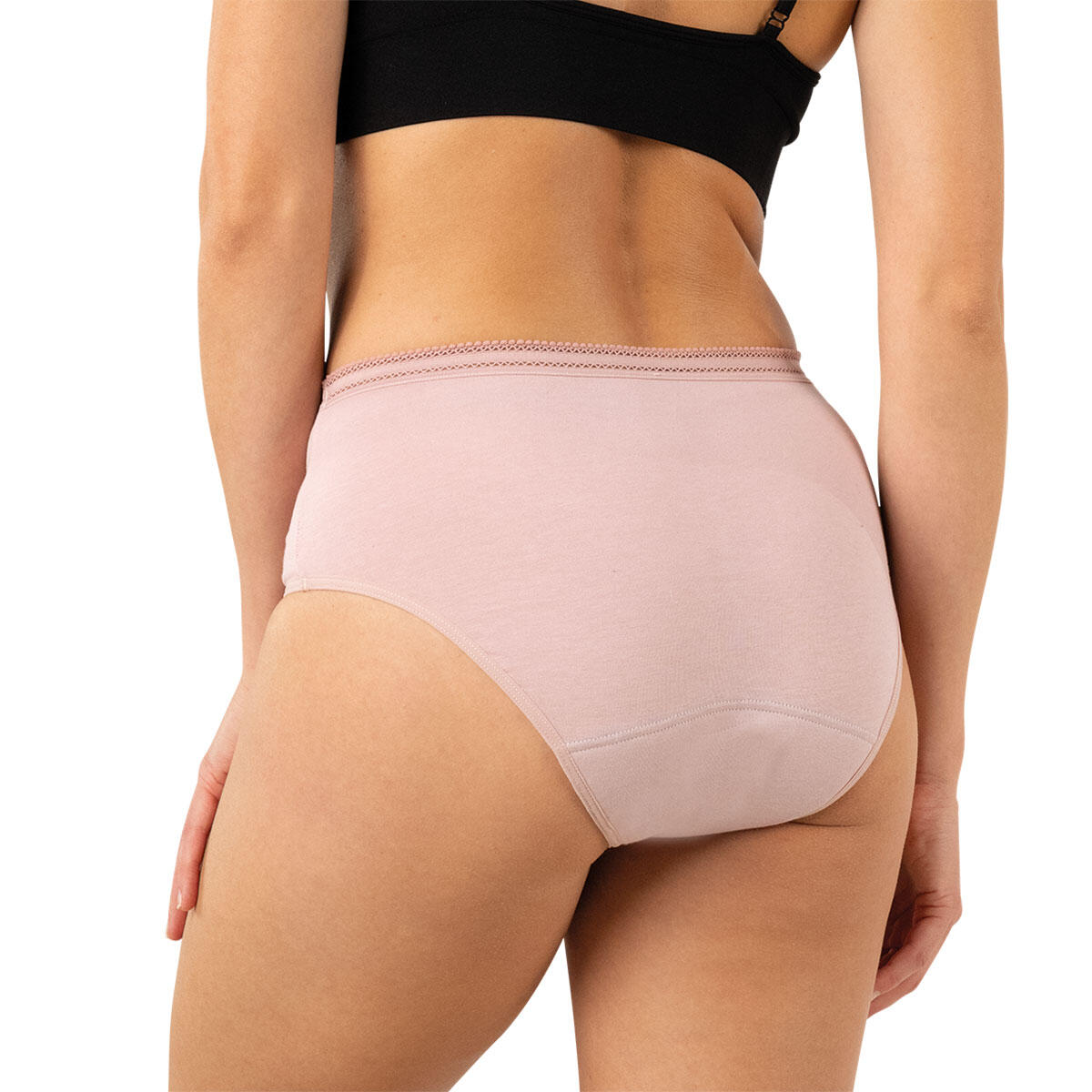 Lot de 2 culottes menstruelles taille haute femme 2/5