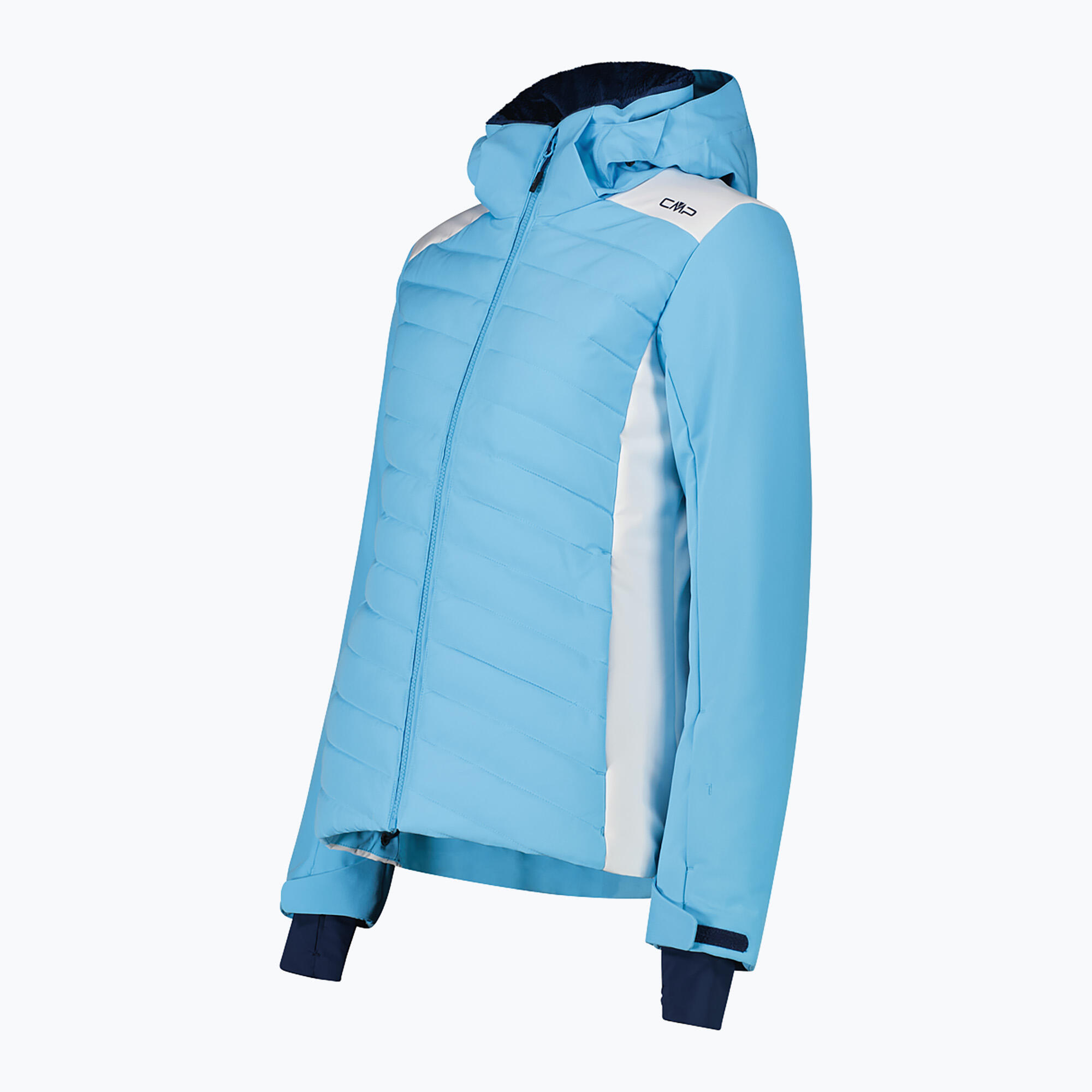 Chaqueta de esquí para mujer CMP 35W0166 con capucha y cremallera 3/5