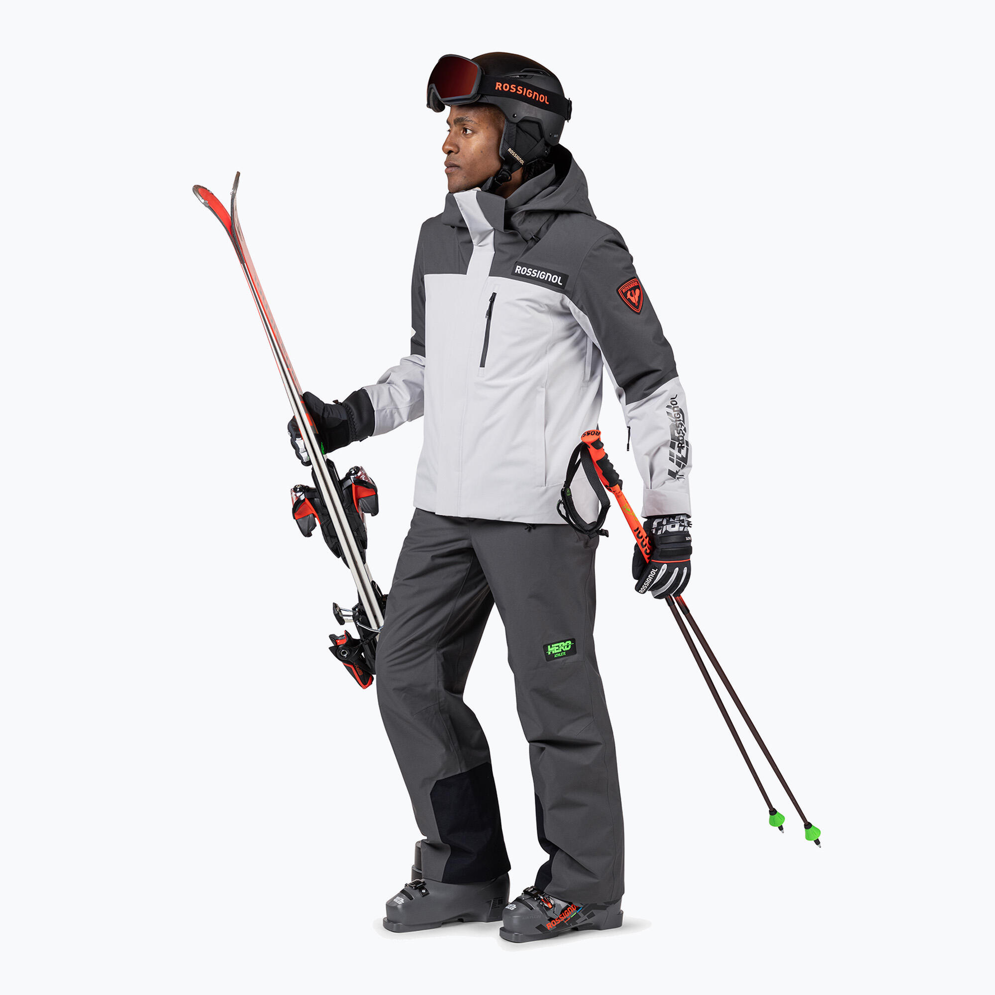 Kurtka narciarska Rossignol Hero Velika Insulated Soft Grey - XXL 2/5