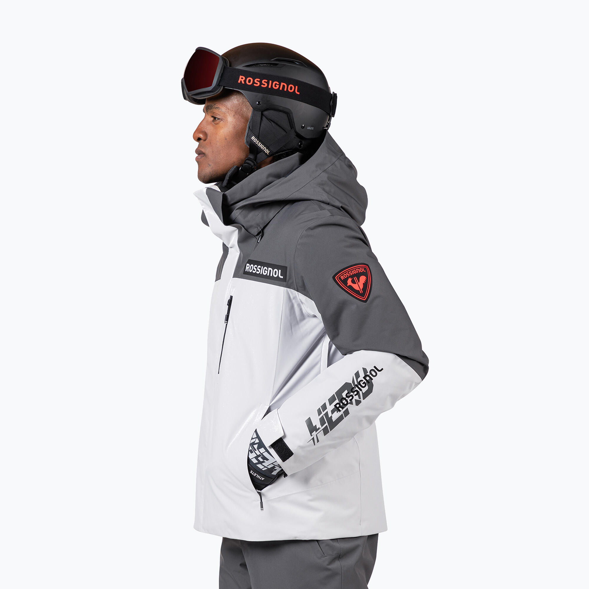 Kurtka narciarska Rossignol Hero Velika Insulated Soft Grey - XXL 4/5