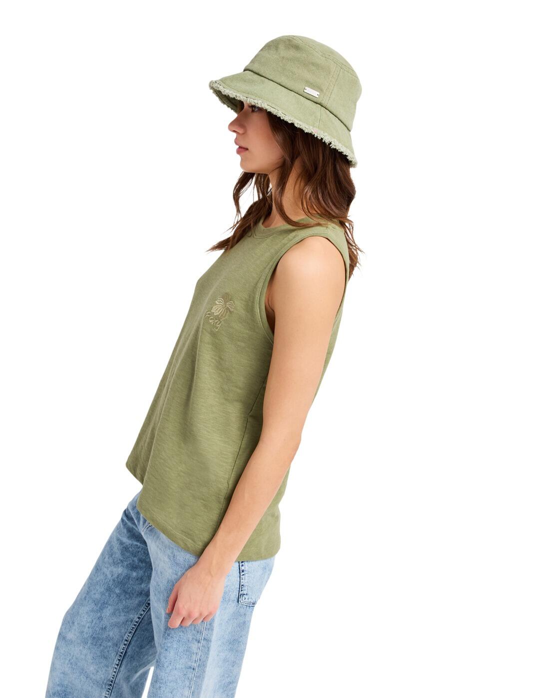 Débardeur BETTER DAYS Vert Femme 3/4