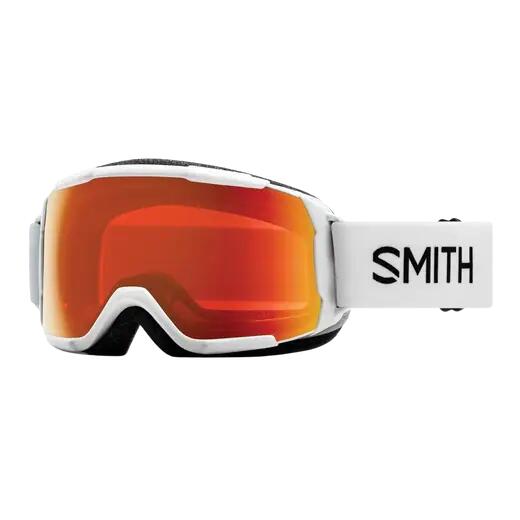 Smith Grom Junior Ochelari Schi - White / Everyday Red Mirror