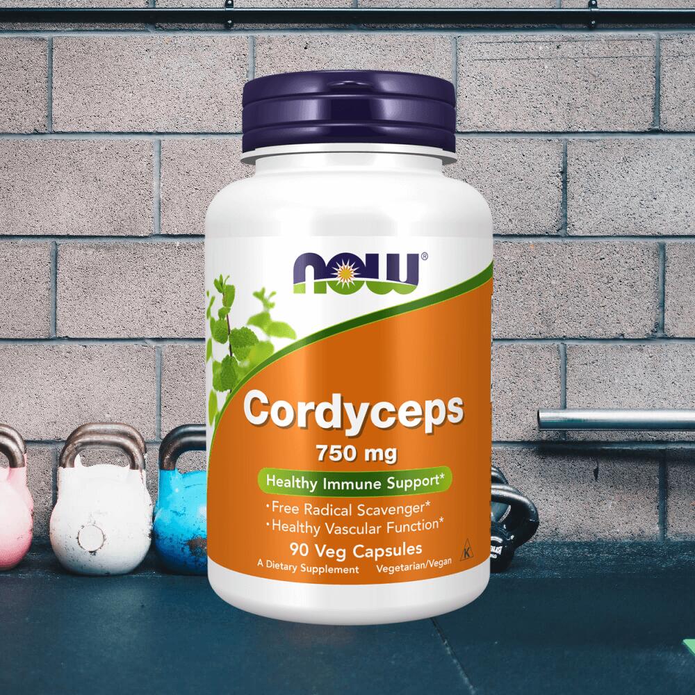 Now Foods Cordyceps 750mg (90 vcaps) Unflavoured 2/3