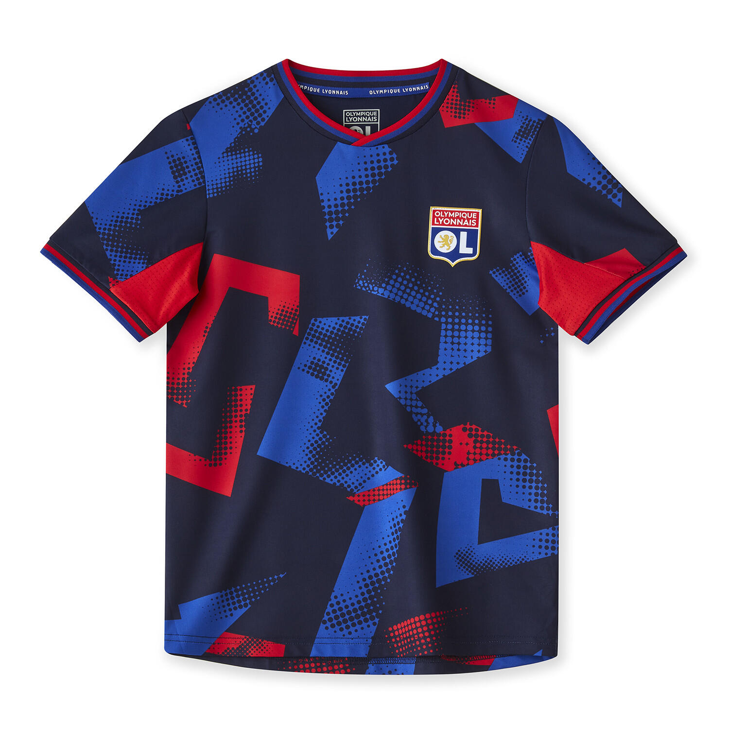 T-Shirt Entraînement Fusion Bleu Marine Enfant 1/5
