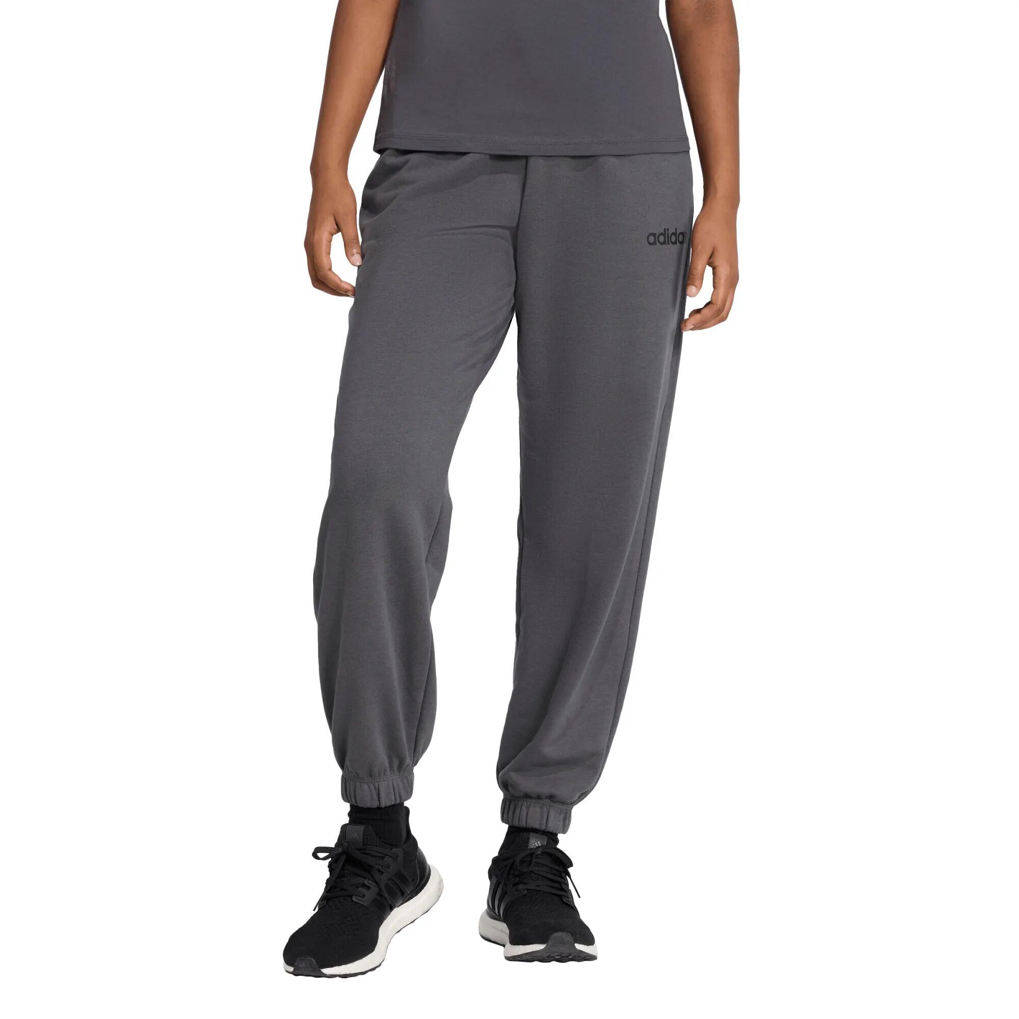 adidas Damen Trainingshose Essentials Linear FT Cuffed Pant 2/6