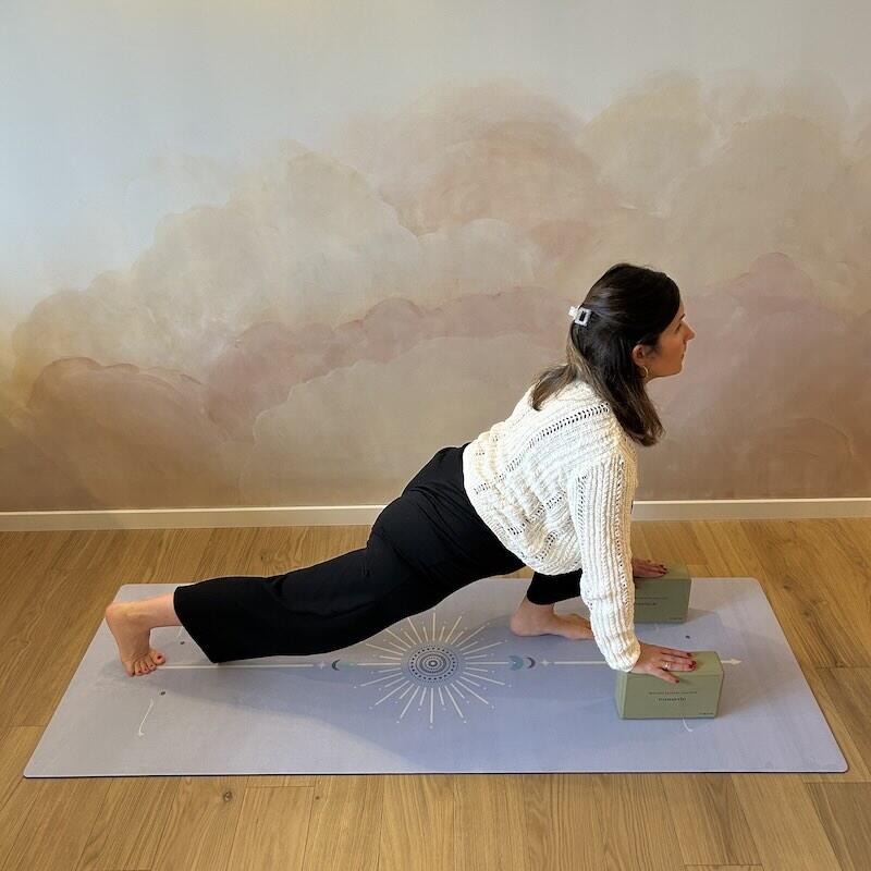Tapis de Yoga et Fitness Performance Astra Mauve 2/3