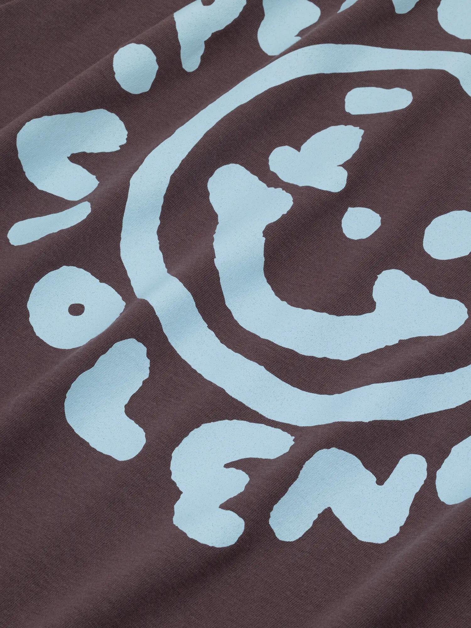 MANTO t-shirt BLACKEYE śliwkowy 3/4