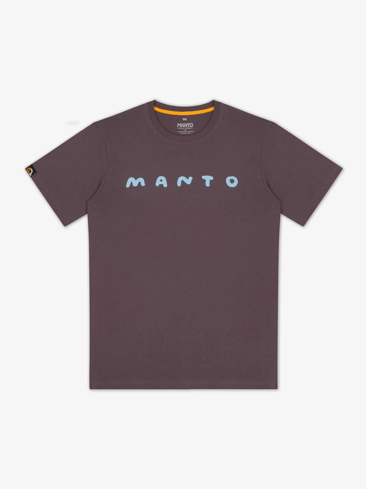 MANTO t-shirt BLACKEYE śliwkowy 2/4