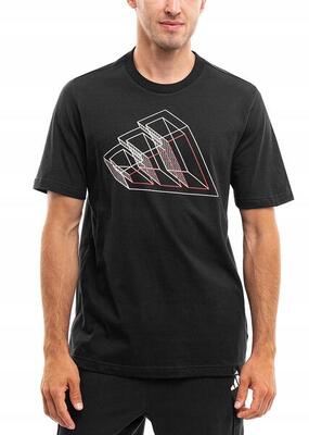 Adidas tech outline graphic t-shirt voor heren