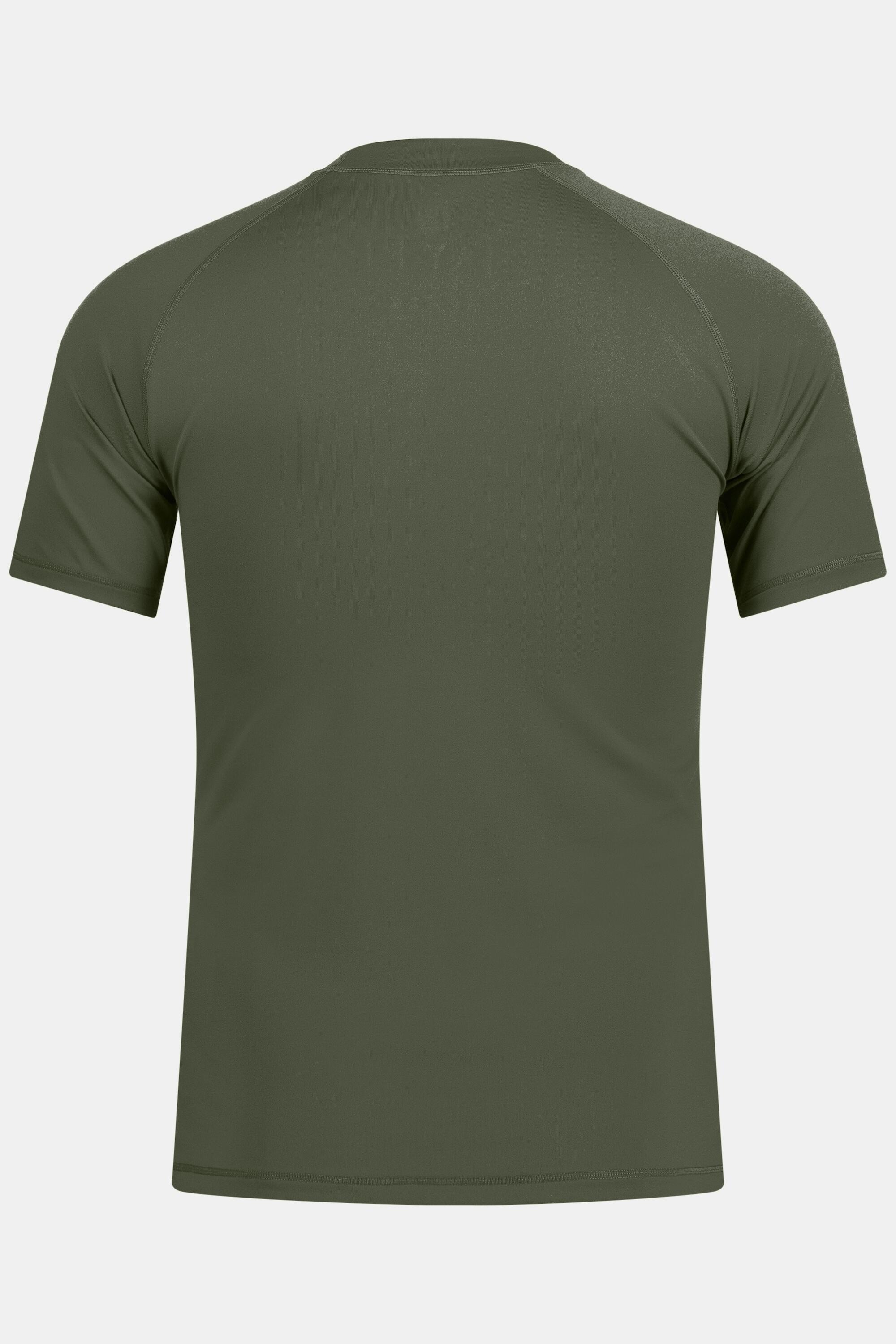 Heren Zwemmersshirt korte mouwen opstaande kraag UV-bescherming 4/4