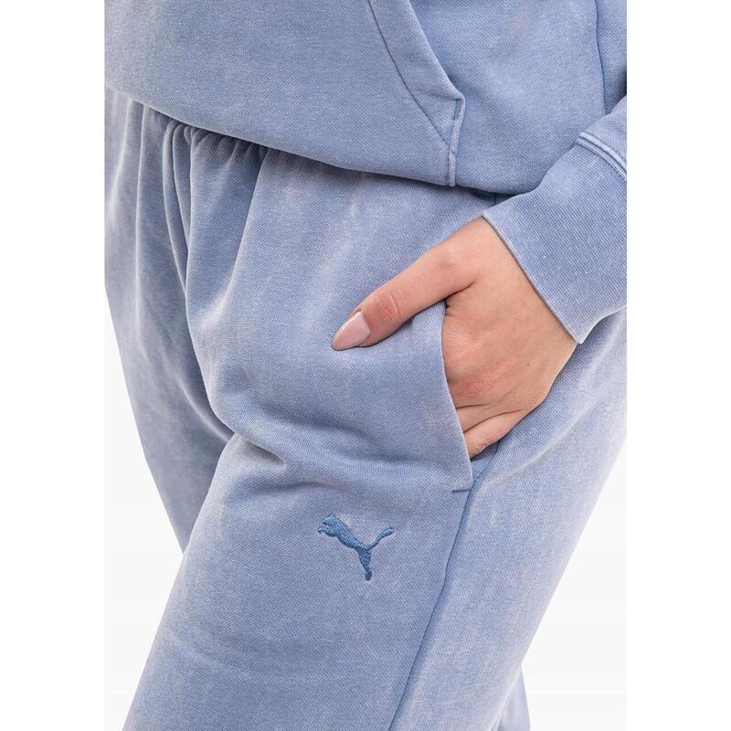 Pantaloni de damă Puma ESS Elevated Comfort Wash Sweatpants