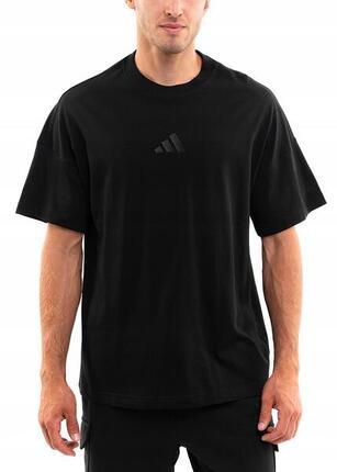 T-shirt homme ADIDAS coton noir