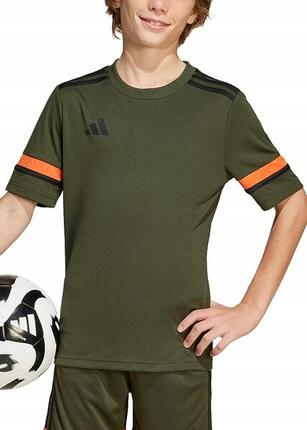 T-shirt enfant adidas Squadra 25 manches courtes, 100% polyester recyclé