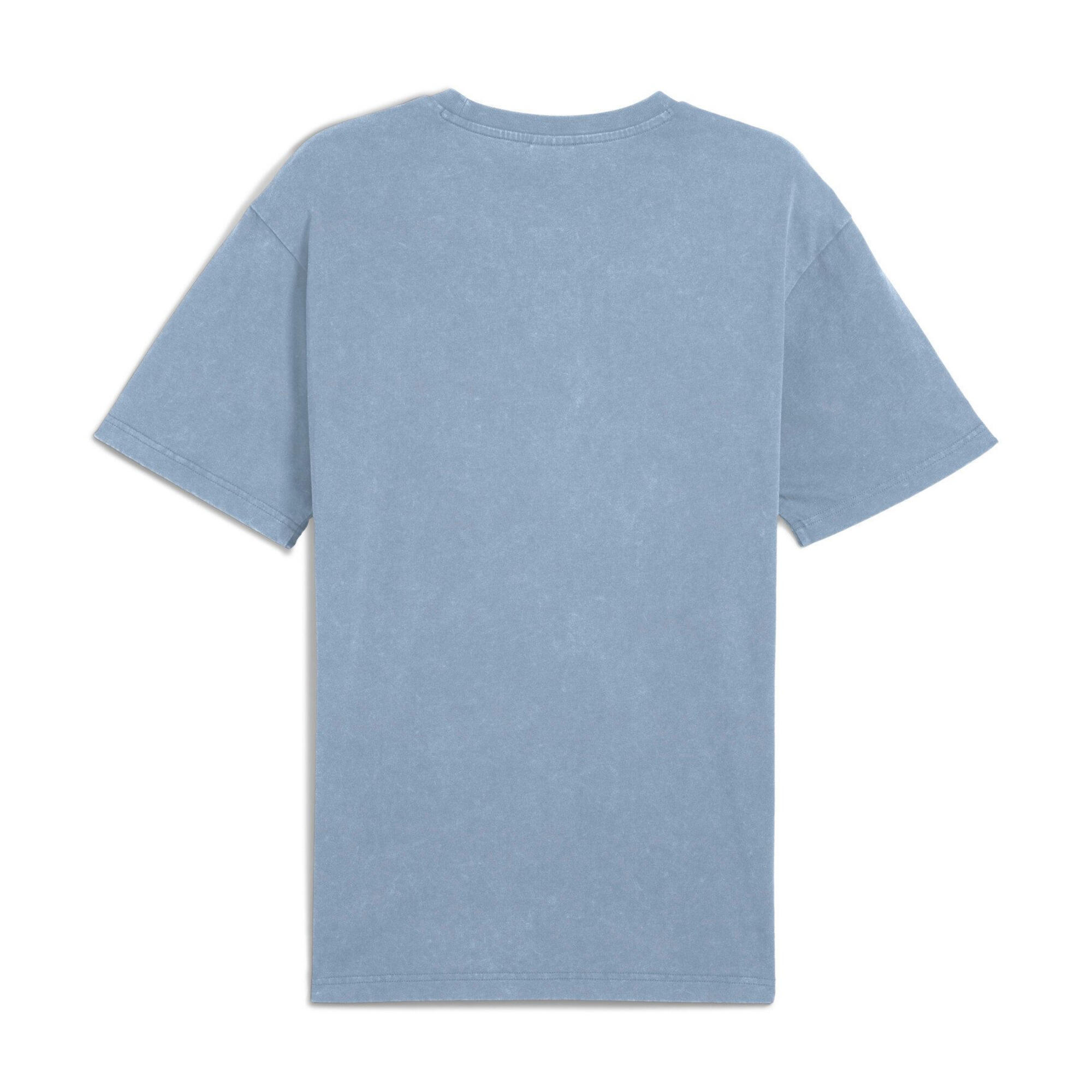 Camiseta masculina Puma Ess Elevated Relaxed Wash Tee 2/5
