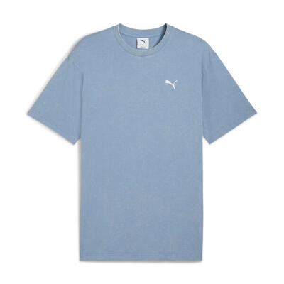 Puma ess elevated relaxed wash tee heren-t-shirt