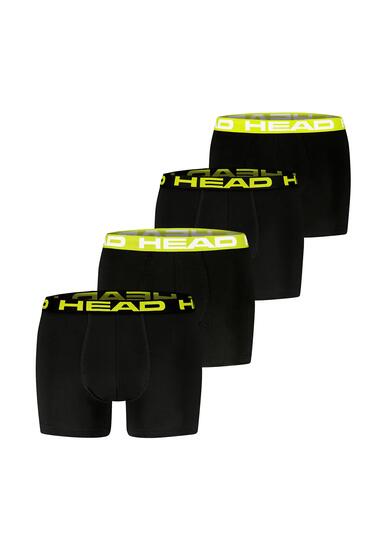 Head Herren Basic Boxer Pant Shorts Unterwäsche Unterhose 4 er Pack