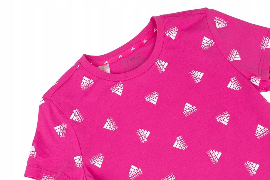 Camisola infantil adidas Brand Love Print Cotton Tee 5/7