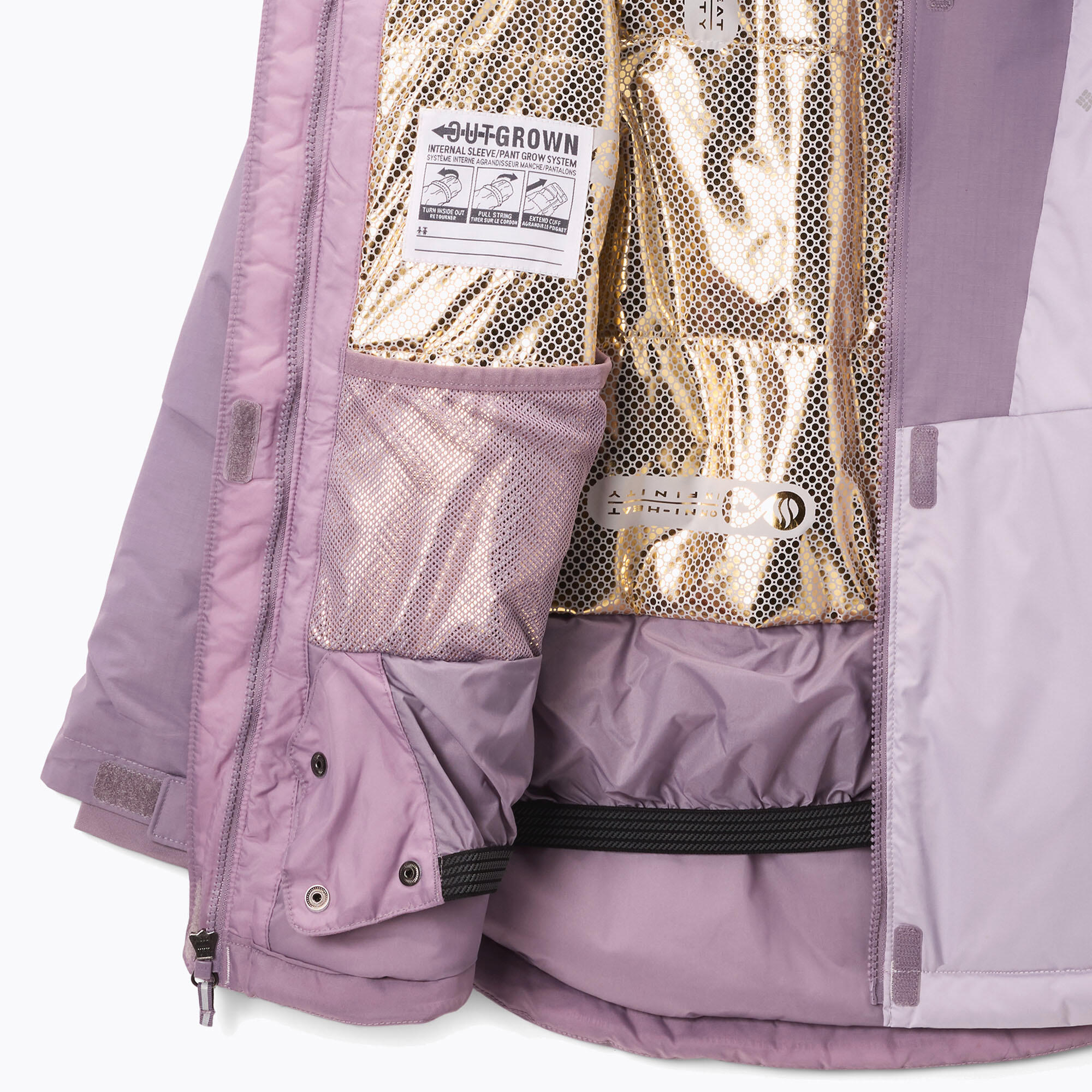 Chaqueta de esquí infantil Columbia Mighty Mogul III 3/4