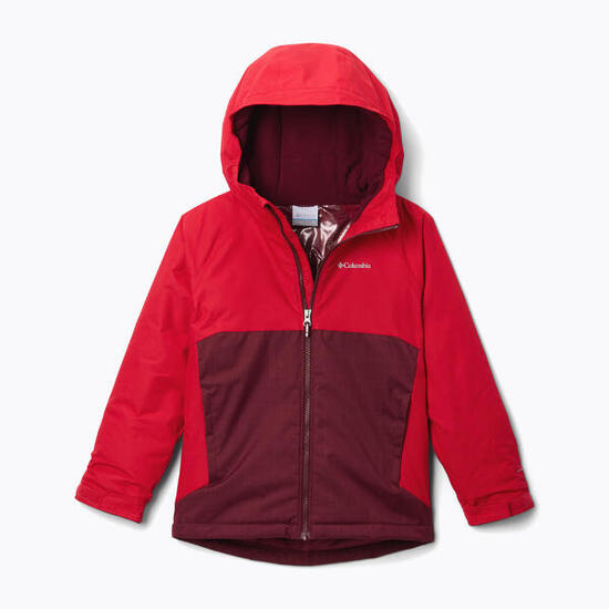 Giacca da sci per bambini Columbia Alpine Action III Rich Wine