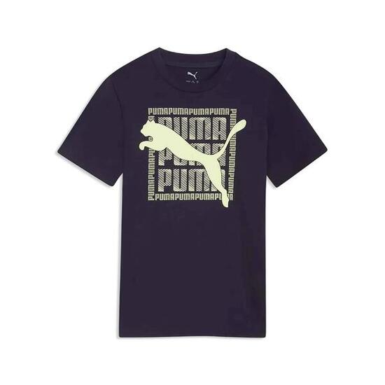 T-shirt enfant Puma Graphic Tee noir