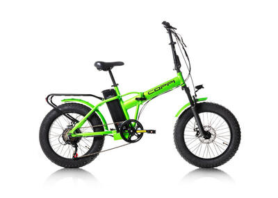 FAT BIKE PIEGHEVOLE COPPI MARSILI VERDE FLUO