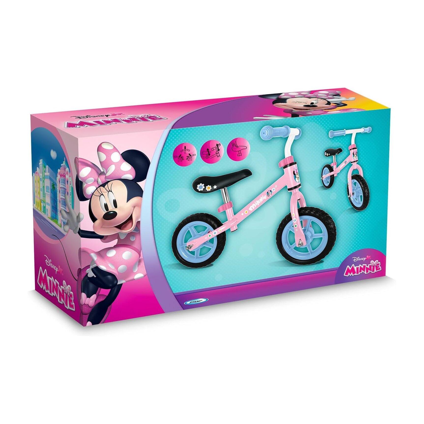 Bici senza pedali 10" Minnie 2-4 anni 3/4