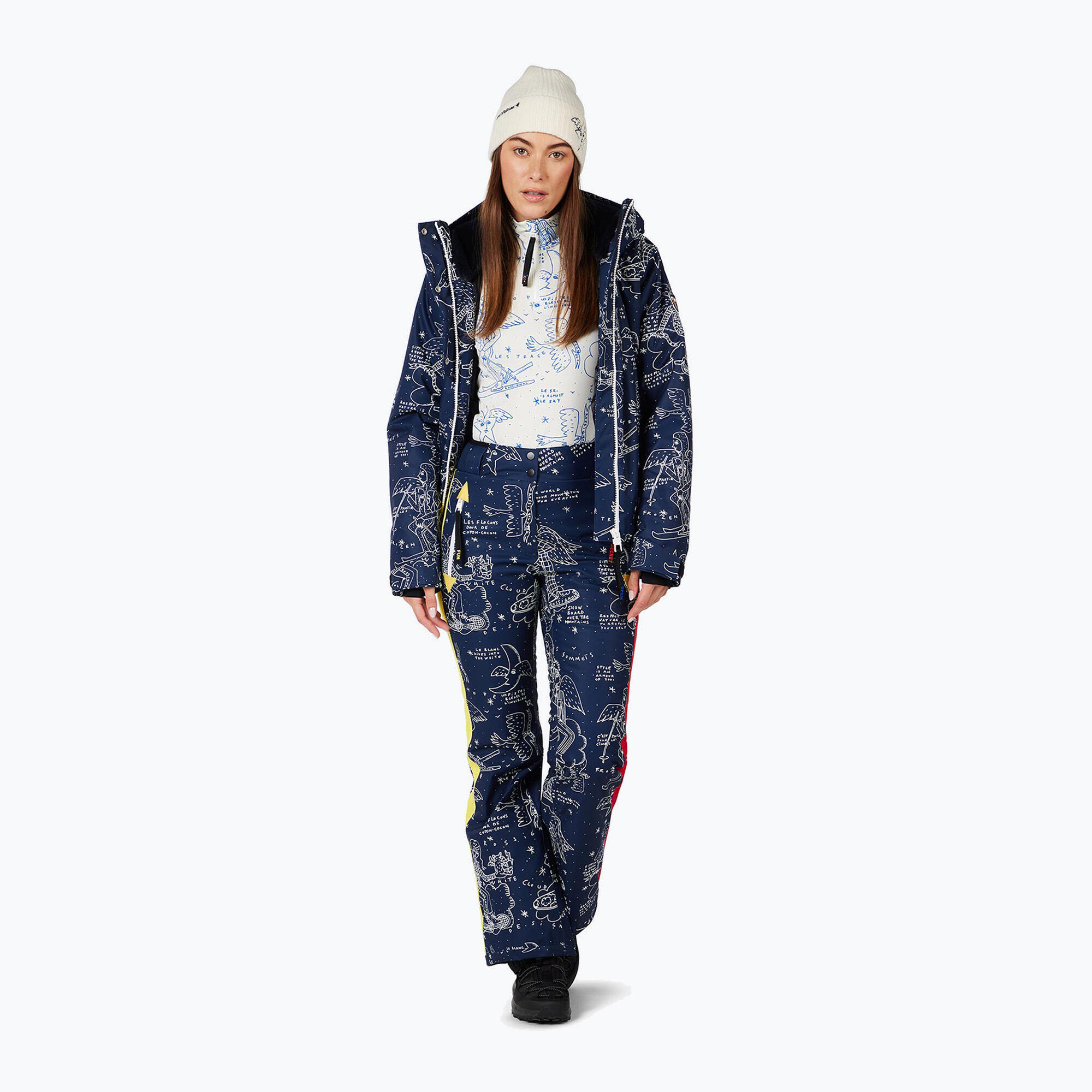 Casaco feminino Rossignol JCC Booster Half Zip snow angel 2/5