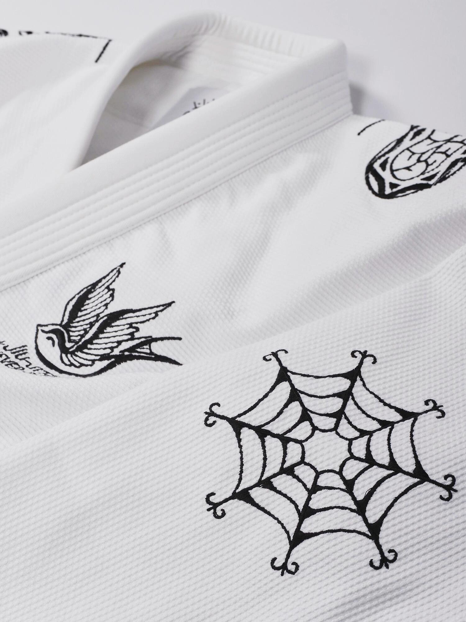 MANTO "MIKO"  BJJ Gi białe 5/7