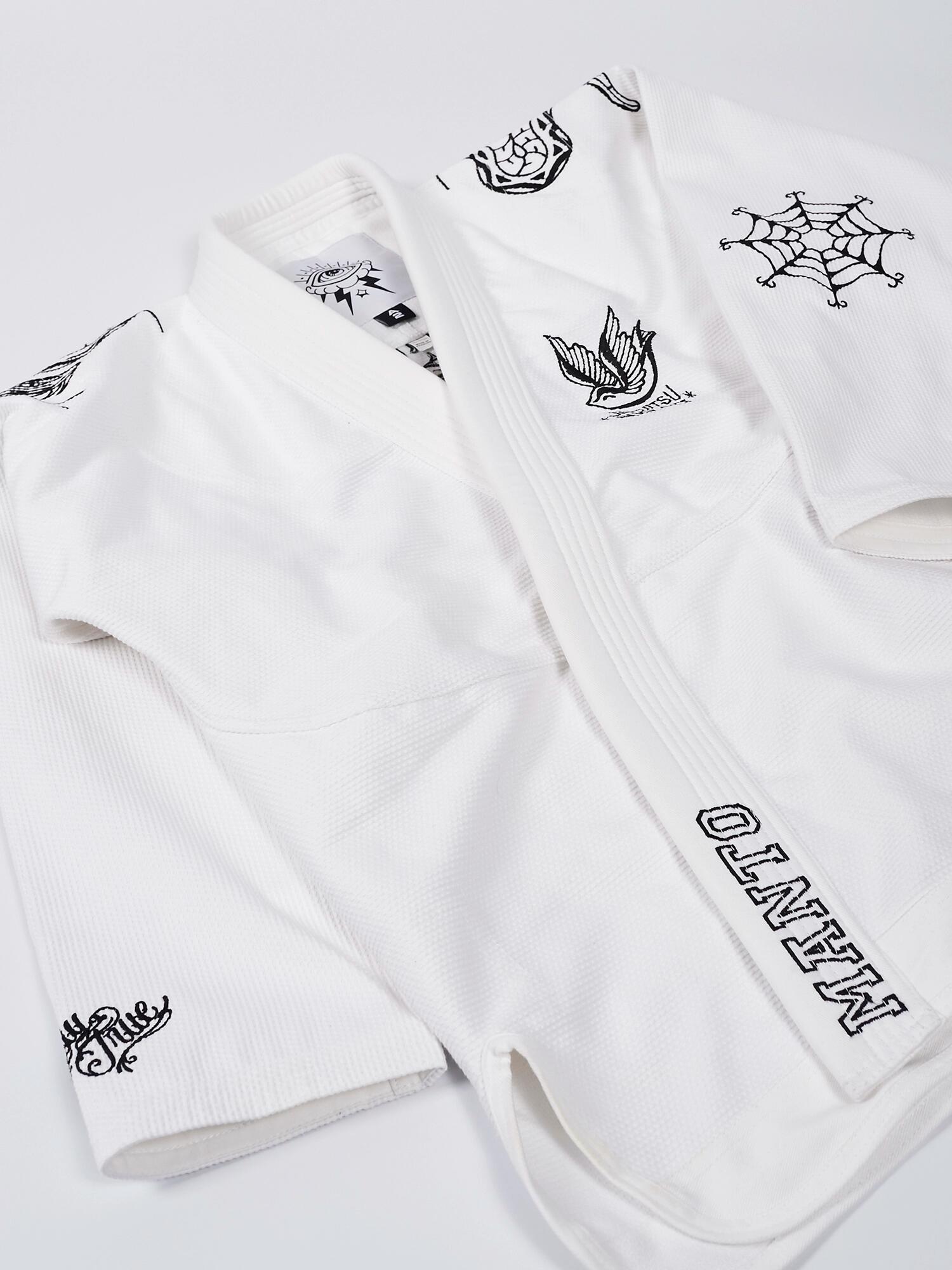 MANTO "MIKO"  BJJ Gi białe 4/7