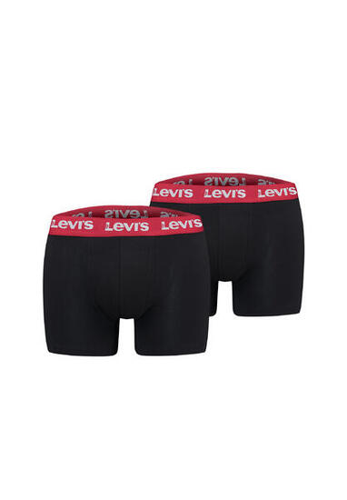 Levis Herren Boxershorts REPEAT LOGO BOXER Unterwäsche Pants 2-er Pack