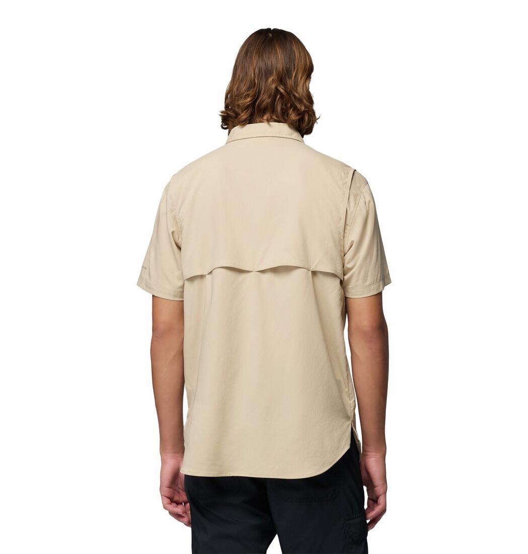 Chemise de Randonnée Homme Columbia "Silver Ridge Utility II SS Shirt" Beige 2/7