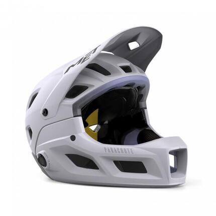 Casque avec Mentonnière Amovible Met Parachute MCR Mips Lila Mat