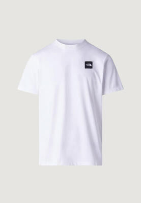 Crop top t-shirt m evolution box half dome regular short heren wit