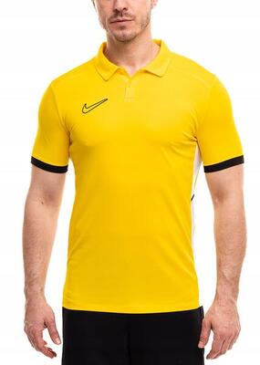 Nike dri-fit polo heren geel