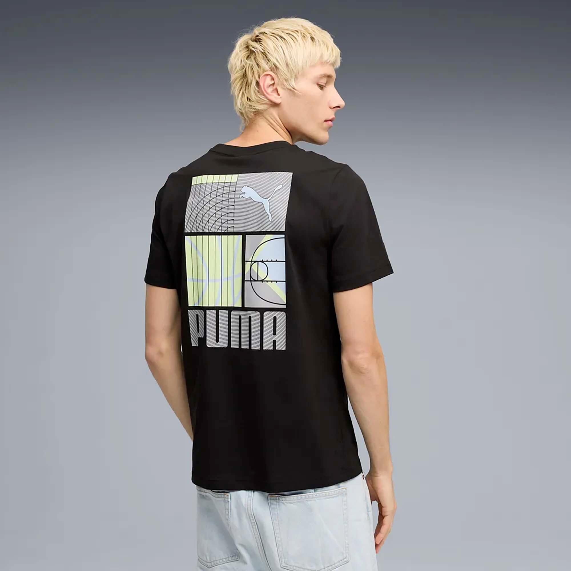 T-Shirt Puma Graphic Sports Tee Adulte 3/4