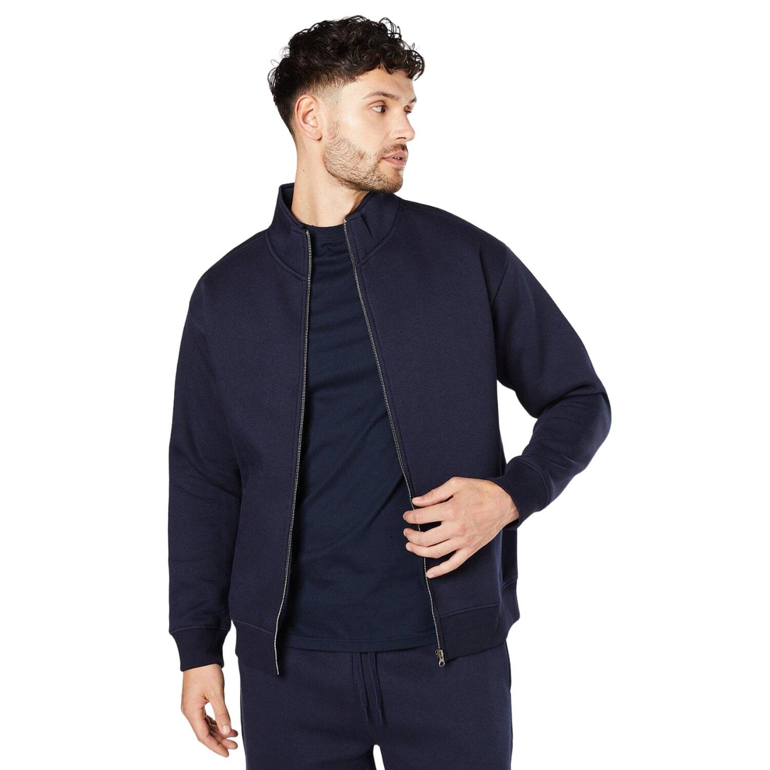 Burton Mens Jersey Full Zip Bomber Jacket