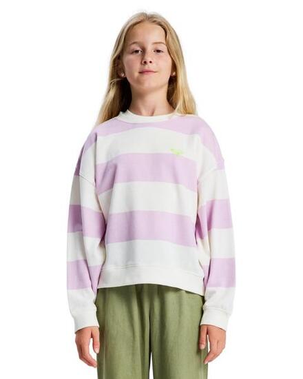 Sweat LITTLE THINGS Violet Fille