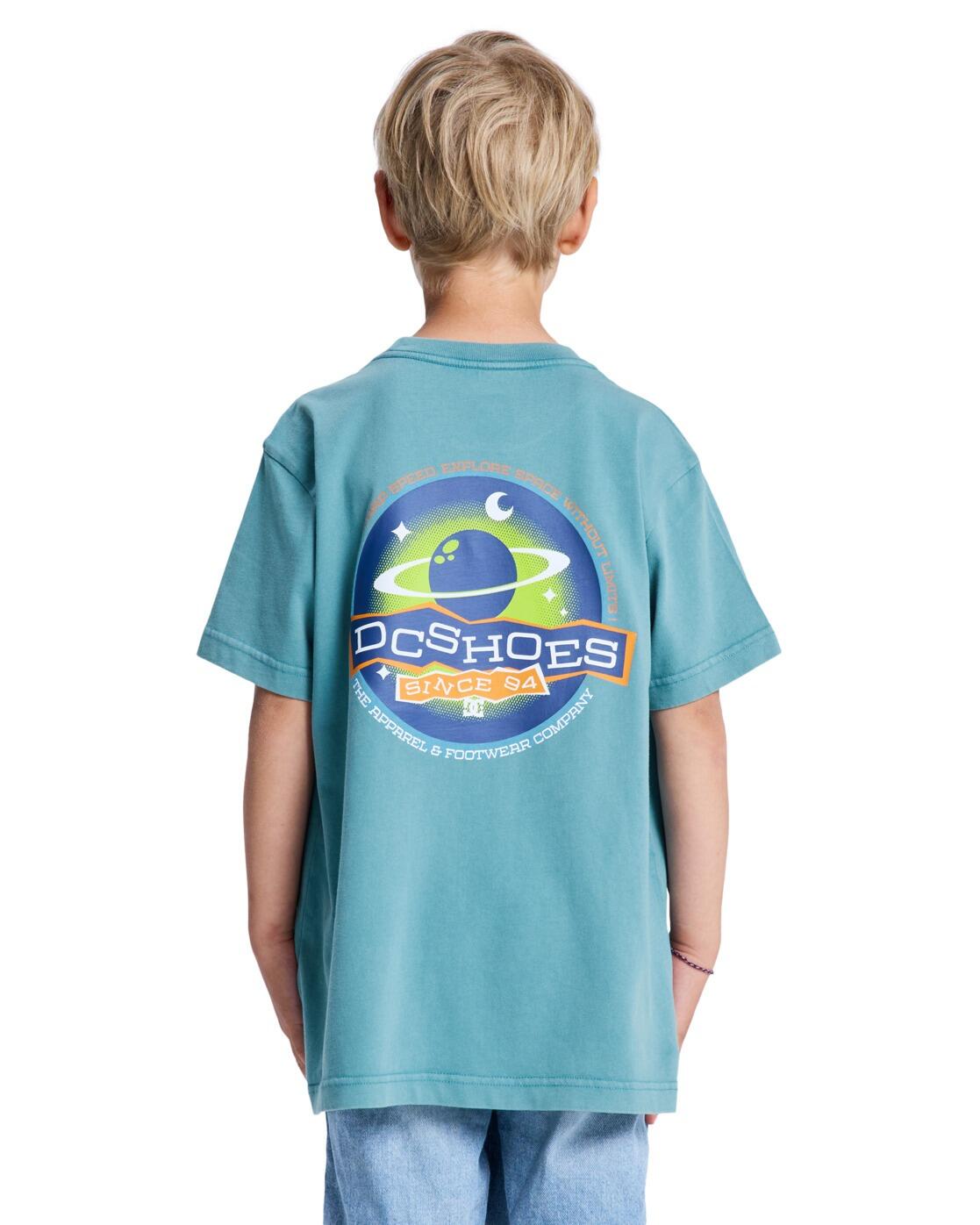 Camiseta de manga corta PLANETARIUM Azul Niño 2/4
