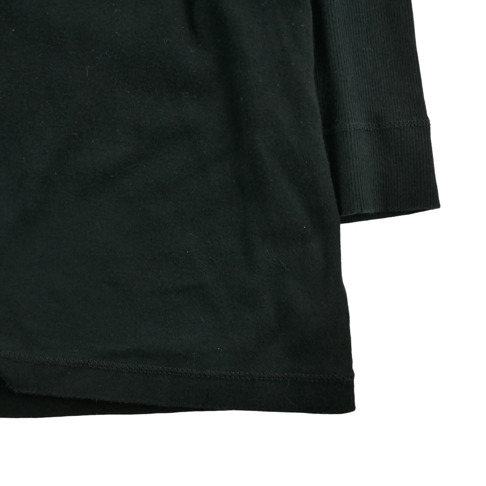 Langarm Damen Schwarzes T-Shirt 4/7