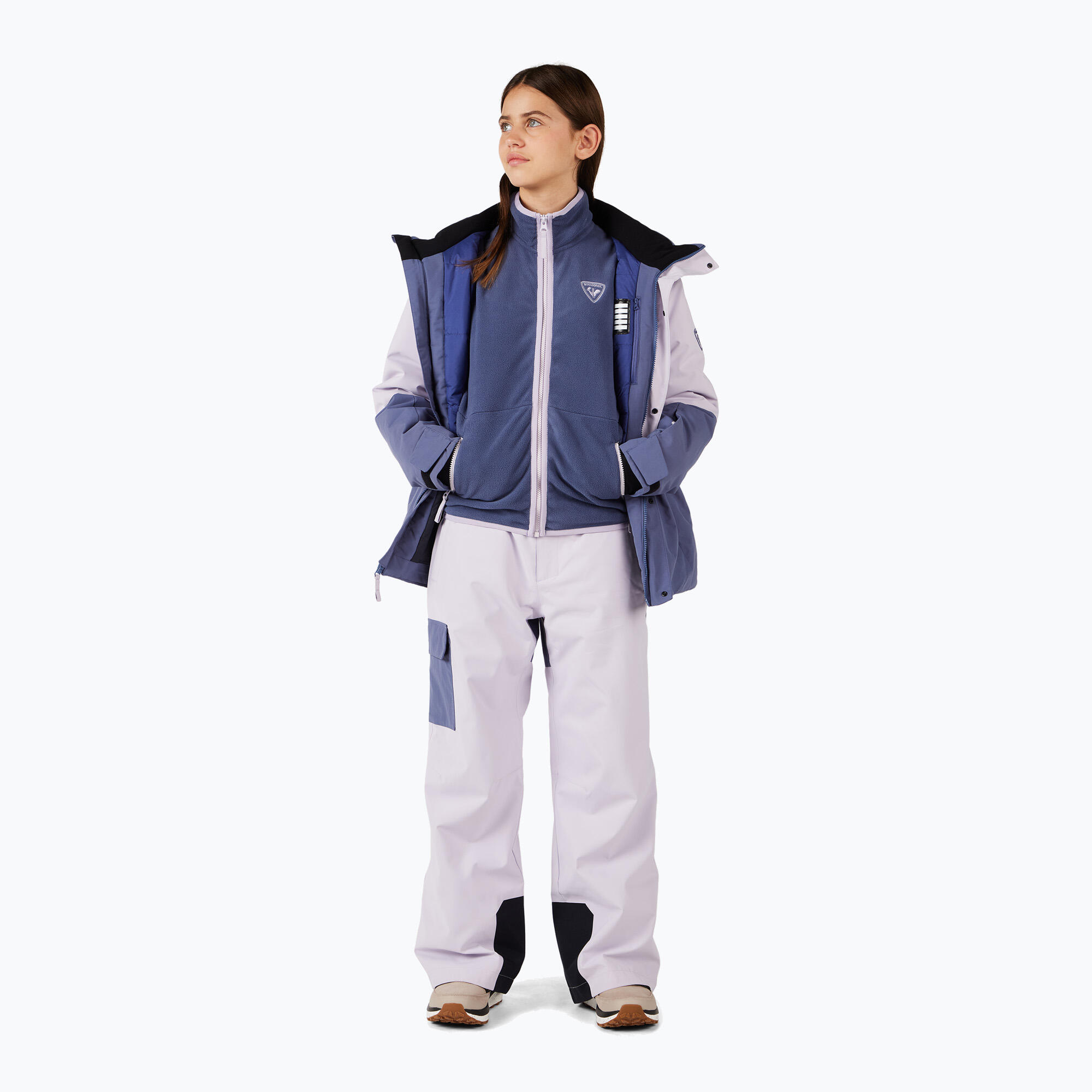 Polaire enfant Rossignol Jr Strawpile Fleece Fz RLNYL03_A02 3/5