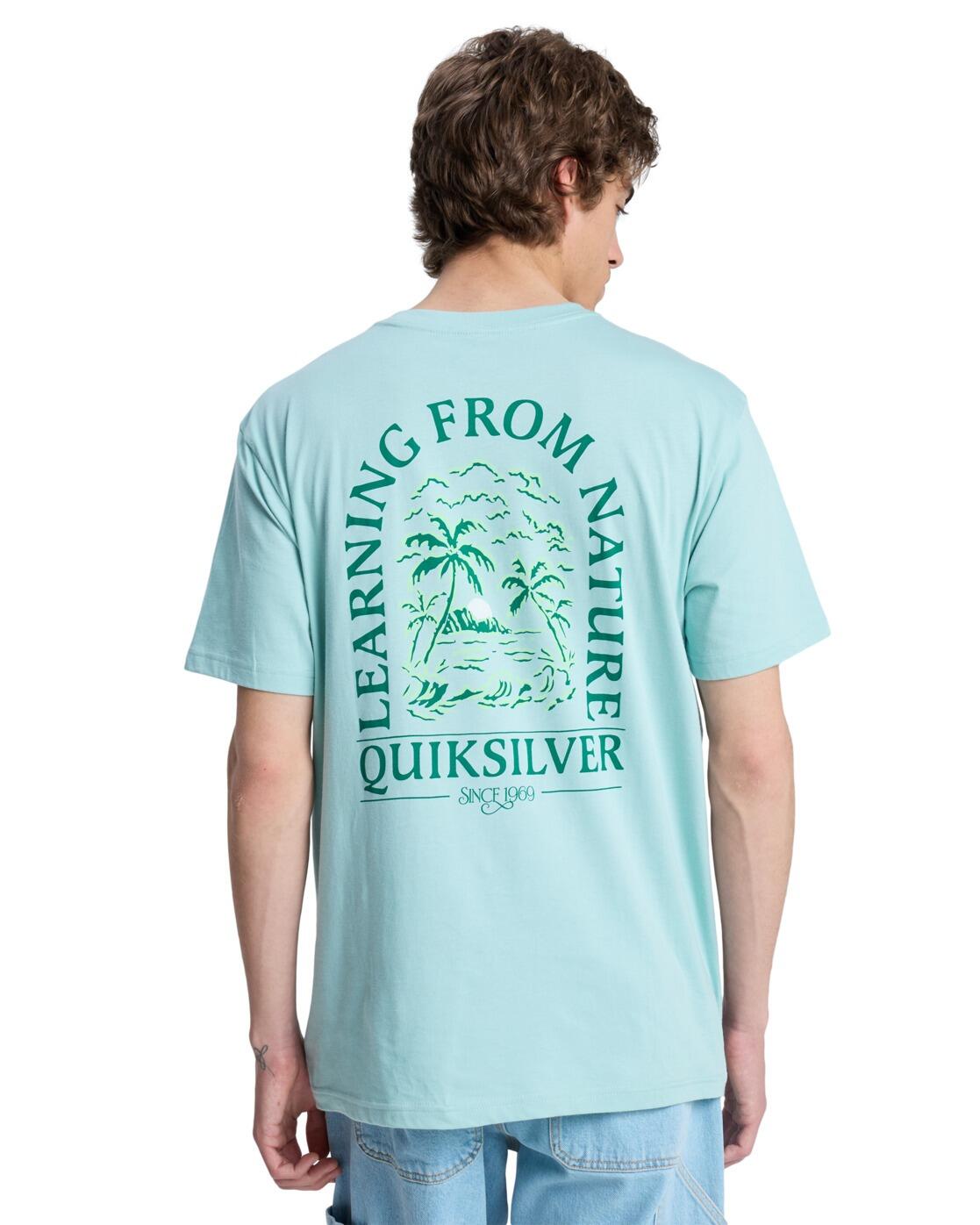 T-Shirt à manches courtes EVO LEARNING FROM NATURE Bleu Homme 2/4