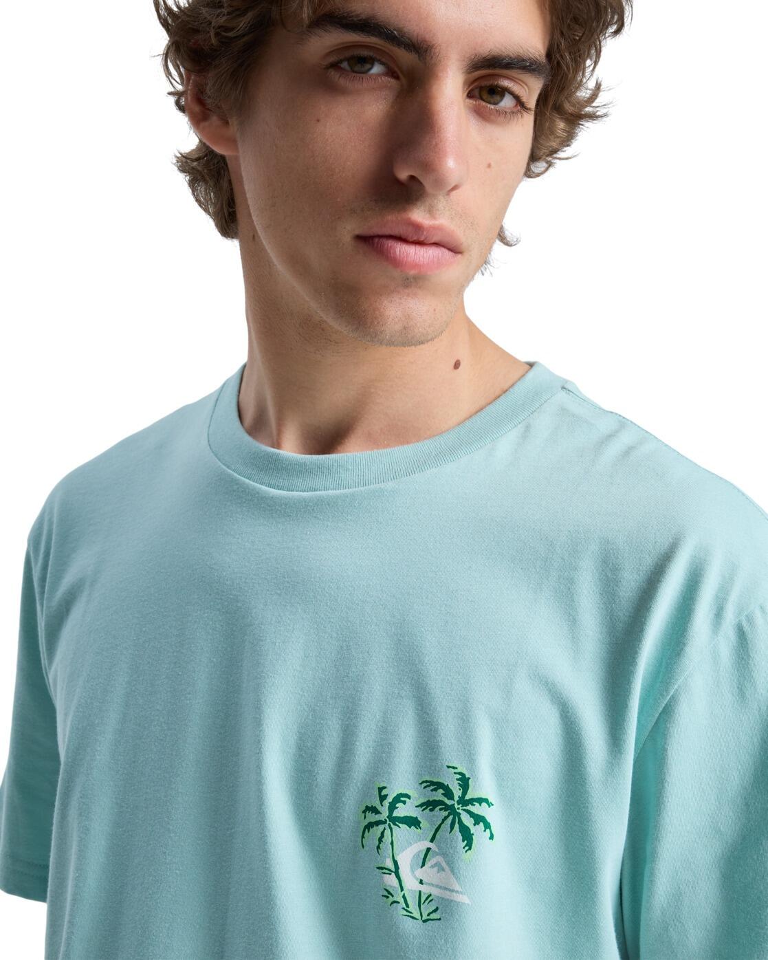 T-Shirt à manches courtes EVO LEARNING FROM NATURE Bleu Homme 4/4