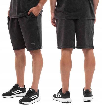 Short homme Puma en coton d'entraînement noir