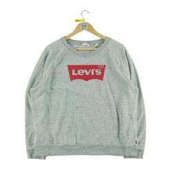 Reconditionné - Sweat Femme Levis Gris - Bon État